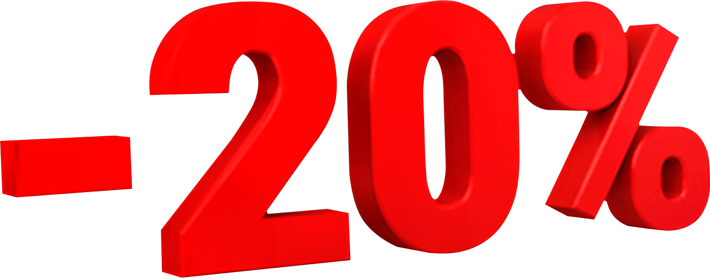 Скидка 20% Скидка 20%